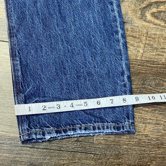 American Eagle Jeans Women's 4 Short Ex-Boyfriend Low Rise Denim Comfort Stretch - Picture 12 of 12